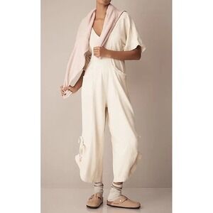 Daily Practice by Anthropologie Horizon Wide-Leg Jumpsuit Sz XS Athleisure NWT